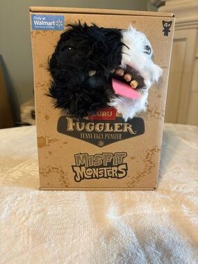 Fuggler Misfit Monsters Black & White Plush Toy by Distortions